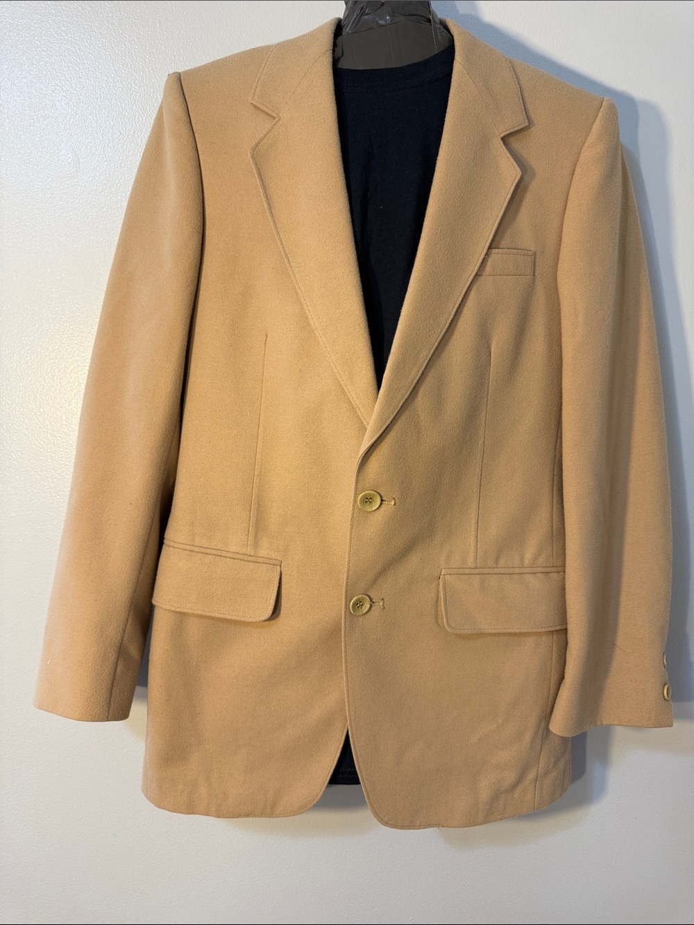 jcpenney Camel Two-Button Sport Coat Blazer